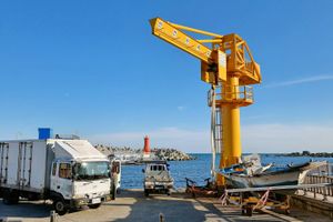 Glass of water and simple equipment