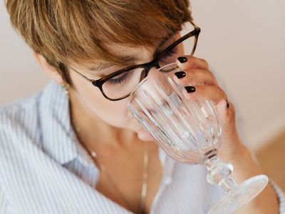 Office worker taking a short break